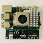 Une carte PCI Express sur un Raspberry Pi